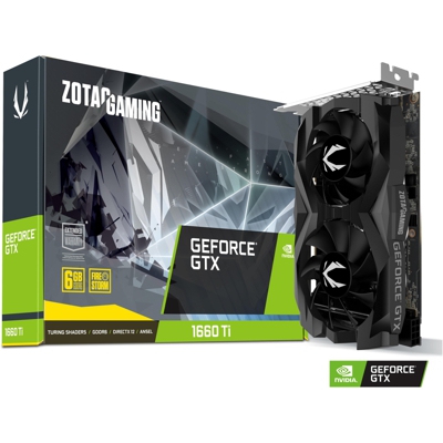 ZT-T16610F-10L scheda video NVIDIA GeForce GTX 1660 Ti 6 GB GDDR6, Scheda grafica