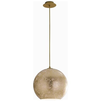 I-VANITY / S30 ORO - Pendente oro a forma di sfera 60 watt E27