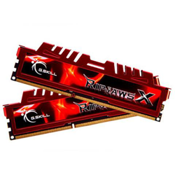 Memoria Dimm RipjawsX 16 GB (2 x 8GB) DDR3 1600 Mhz CL10 Non-ECC Dissipatore Rosso en oferta