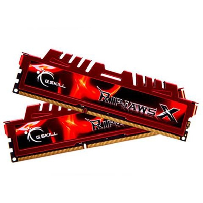 Memoria Dimm RipjawsX 16 GB (2 x 8GB) DDR3 1600 Mhz CL10 Non-ECC Dissipatore Rosso