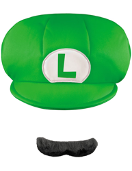 Cappello e baffi Luigi™ bambino precio