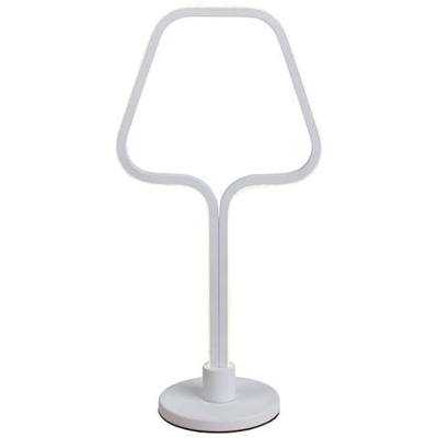 LED-PRESLEY-L - Lampada da tavolo a led originale vuota all'interno 7,5 watt