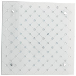 I-FLORIAN / PL40 - Plafoniera dalla linea classica con decorazione moderna e luci led 28 watt en oferta