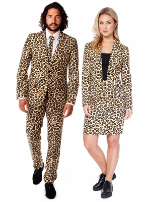 Costume di coppia Opposuits™ Giaguaro