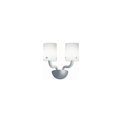 I-AURORA-AP2 BCO - Applique bianco dalla linea essenziale ma elegante e originale 40 watt E14