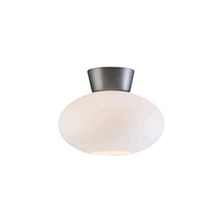 Belid Bullo - Plafoniera Globo A Filo 1 Luce Grigio Ossido, Attacco E27 en oferta