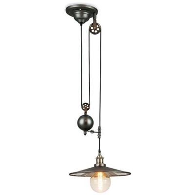 I-ARKITA-S1 - Lampadario sospeso originale rustico 60 watt E27