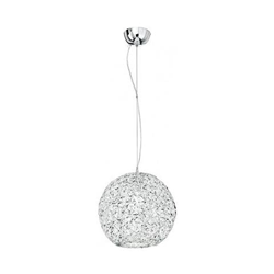 Lampadario a sospensione per arredo interno 35x120 silver precio