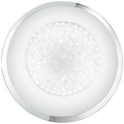 I-TIFFANY / PL60 - Plafoniera con luci led dalla linea essenziale e elegante e con cristalli 60 watt características