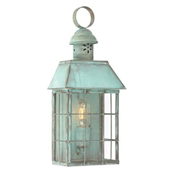 Elstead - Lanterna Da Parete 1 Luce Per Esterno Light Verdigris Ip44, E27 precio