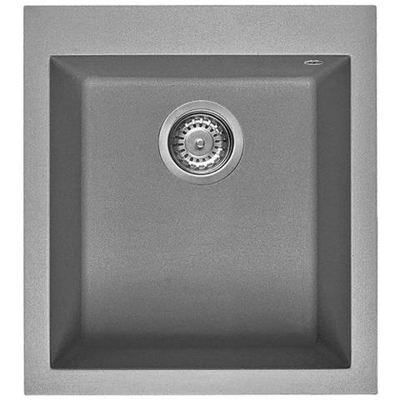 Vasca da Incasso 1 Vasca Dimensioni 34 x 40 cm Colore Cemento