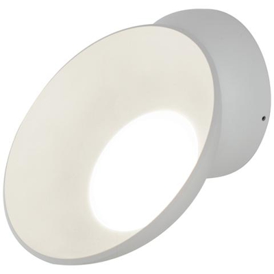 LED-W-OMNIA / 15W - Applique bianca tonda orientabile con luce led 15 watt 3000 kelvin