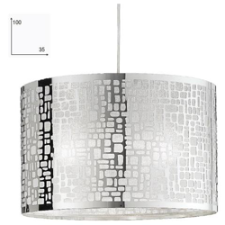 I-MAYA / S35 - Lampadario moderno di colore cromato 60 watt E27 características