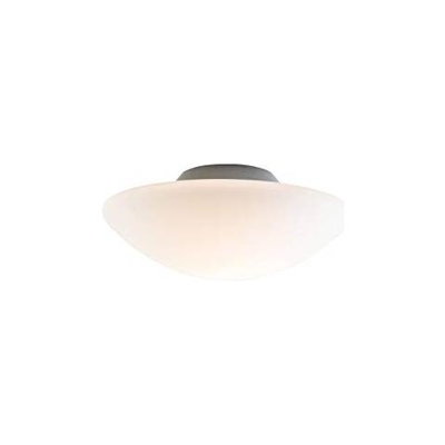 Belid Theo - Plafoniera A Filo Per Bagno Con 1 Luce Vetro Opalino Ip44, E27