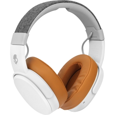 Crusher Wireless Cuffia Padiglione auricolare Marrone chiaro, Bianco, Cuffie