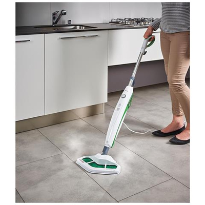 Scopa a Vapore SV400 Hygiene Potenza 1500 Watt Capacità 0.3 L Colore Verde / Biano