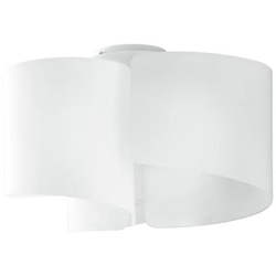 I-IMAGINE-PL3 - Plafoniera in vetro di colore bianco 60 watt E27 en oferta