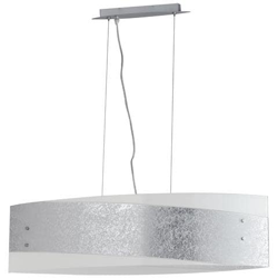 I-PARIS / S4 SIL - Lampadario rettangolare con fascia argento ex I-PICASSO precio