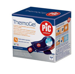 THERMOGEL CUSCINO TERAPIA CALDO FREDDO 10X26 CM CON FASCIA ELASTICA en oferta