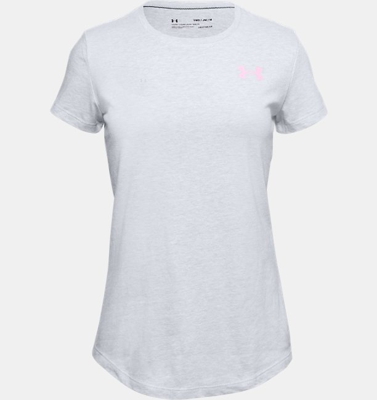 Maglia a manica corta UA Crew da ragazza