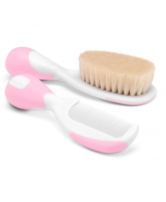 Chicco Spazzola E Pettine Colore Rosa