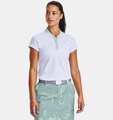 Polo a manica corta UA Zinger Graphic da donna