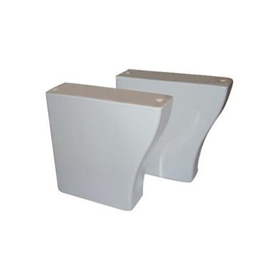 Galassia, Coppia Di Piedi Per Lavatoio Iside, Art. 2004 Bianco