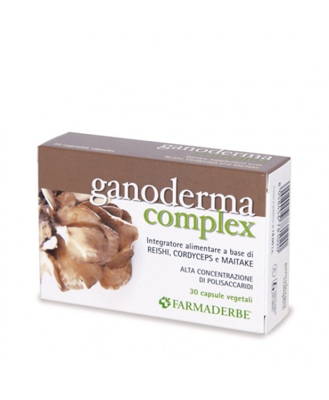 Farmaderbe Ganoderma Complex Integratore Alimentare 30 Compresse