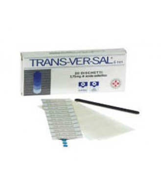 DifaCooper Trans-Ver-Sal 3,75mg/6mm Per Verruche, Callosità E Duroni 20 Cerotti Transdermici