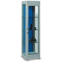 Vetrinetta blindata a ripiani gxy GA / R GA / 45R 1800x450x450mm precio