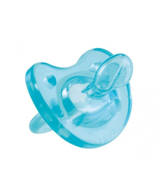 Chicco Gommotto Physio Soft In Silicone Azzurro 0-6Mesi