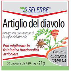 SELERBE ARTIGLIO DEL DIAVOLO ESTRATTO SECCO TITOLATO 50 CAPSULE características
