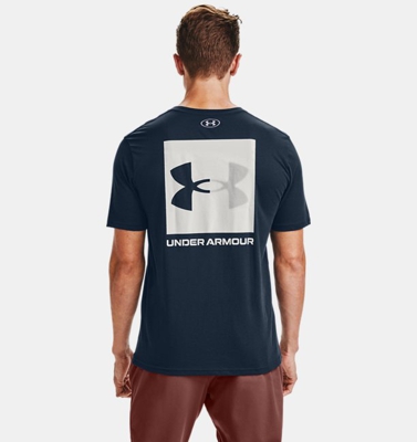 Maglia a manica corta UA Box Logo da uomo