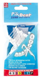 PIKDENT ZERO SPAZI STRETTI 15 FORCELLE INTERDENTALI precio