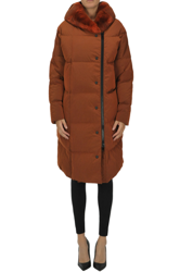 Quilted down jacket en oferta