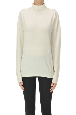 Turtleneck cashmere pullover