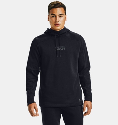 Felpa con cappuccio UA Baseline Fleece da uomo