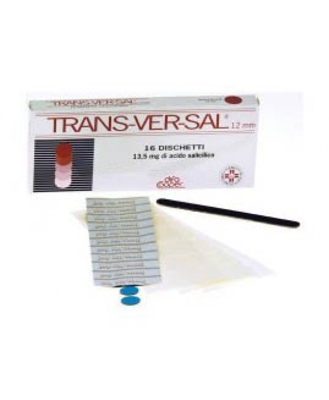 Difa Cooper Trans-Ver-Sal 13,5mg/12mm Per Verruche Callosità E Duroni 16 Cerotti Transdermici