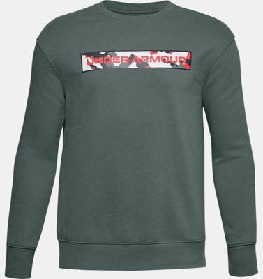 UA Rival Fleece Crew da uomo