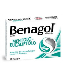 Benagol Gusto Mentolo-Eucaliptolo 16 Pastiglie características