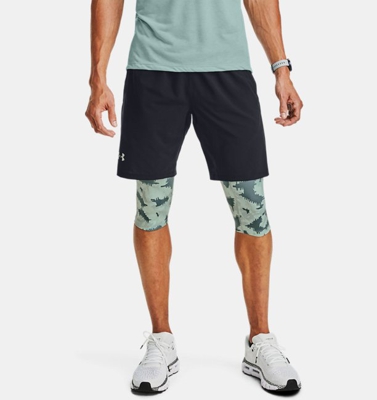 Short UA Launch SW Long 2-in-1 Printed da uomo