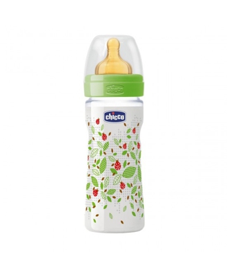 Chicco Biberon Benessere Polipropilene E Caucciù 250ml Unisex +2Mesi