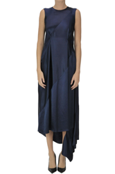 Satin long dress características