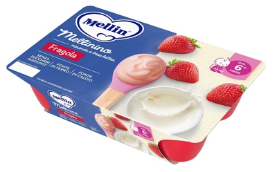 MELLININO MERENDA FRAGOLA 6 X 55 G