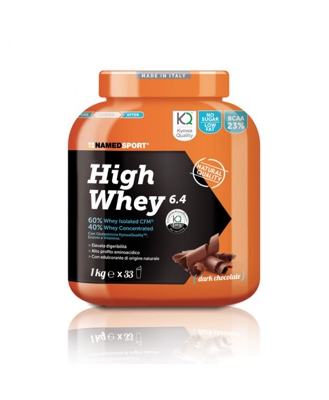 NamedSport High Whey Dark Chocolate Integratore Alimentare 1kg