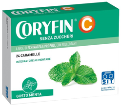 CORYFIN C SENZA ZUCCHERO MENTOLO 48 G características