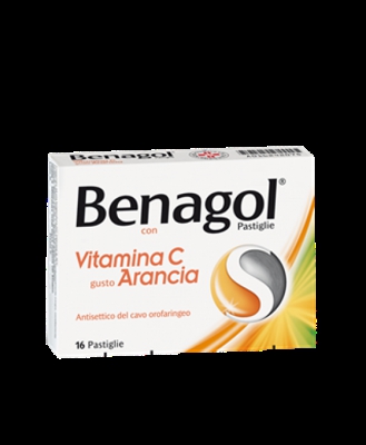 Benagol Vitamina C Gusto Arancia 36 Pastiglie