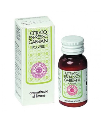 Citrato Espresso Gabbiani Polvere Per Sospensione Orale Gusto Limone 43g