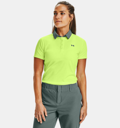 Polo a manica corta UA Zinger da donna en oferta