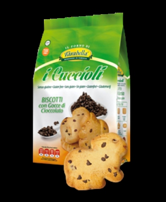 Farabella I Cuccioli Con Gocce Di Cioccolato Biscotti Senza Glutine 300g